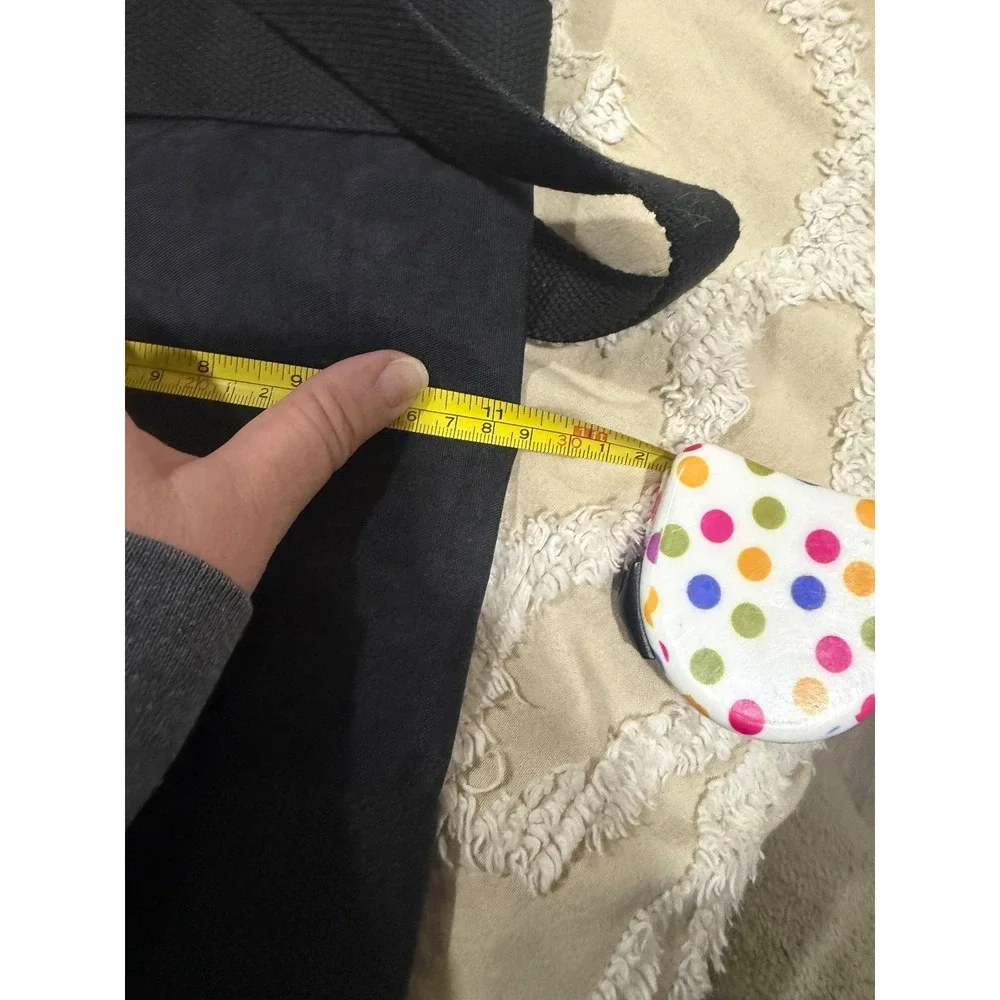 kipling‎ black tote bag with ape charm NWT